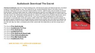 Audiobook Download Playstore Free The Secret