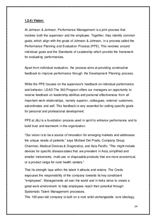 Johnson and johnson employee stock options