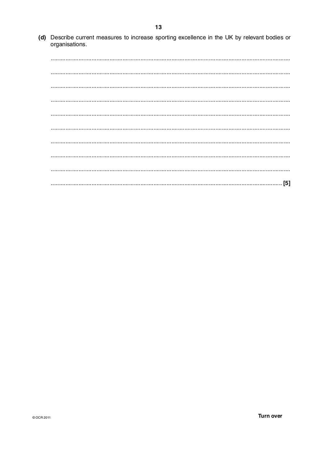 60440 question-paper-unit-g451-an-introduction-to-physical-education