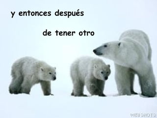 y entonces después de tener otro  