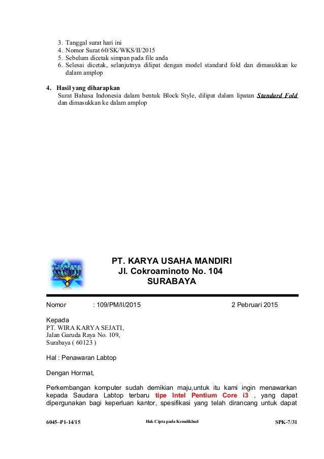 6045 p1-spk-administrasi perkantoran