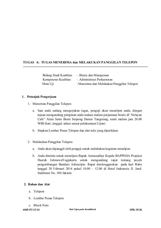 Soal Ukk Administrasi Perkantoran P2 2013 2014