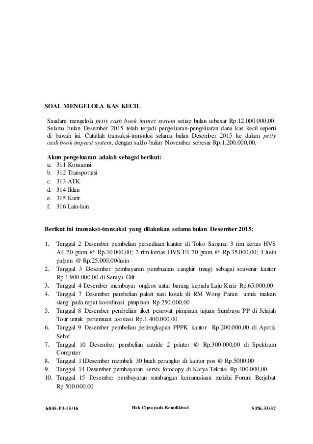 Soal Ukk Administrasi Perkantoran 2015 2016 Belajar Saja