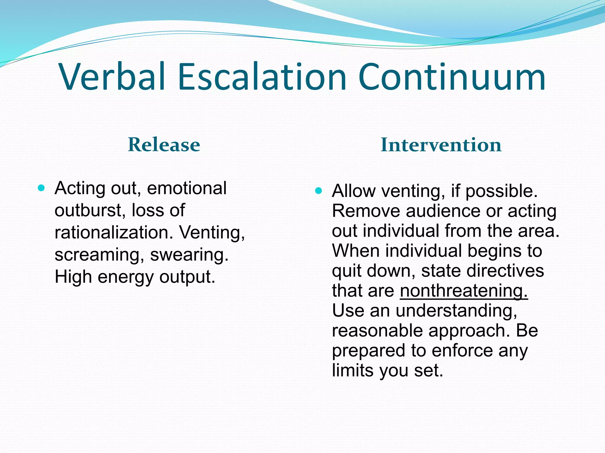 Non Violent Crisis Prevention | PPTX