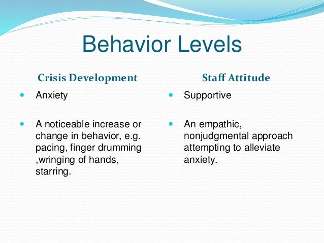 Non Violent Crisis Prevention