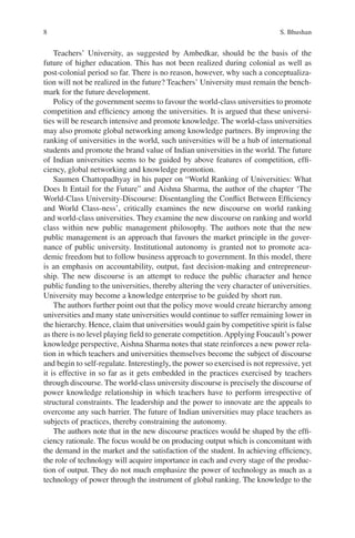 The Future of Higher Education in India Sudhanshu Bhushan | PDF