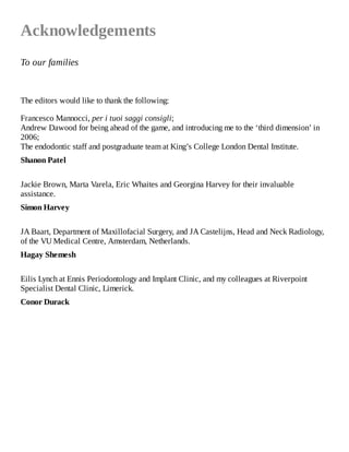Cone Beam Computed Tomography in Endodontics 1º Edición Edition Shanon ...