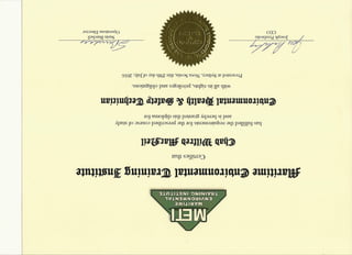 Diploma for Chad