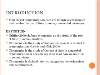 CHRONEMICS FOR THE SCIENCE STUDENTS.pptx