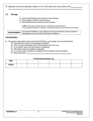 Canada Gap for Fruit and vegetables | PDF