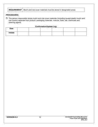 Canada Gap for Fruit and vegetables | PDF