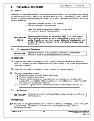 Canada Gap for Fruit and vegetables | PDF