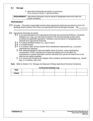 Canada Gap for Fruit and vegetables | PDF