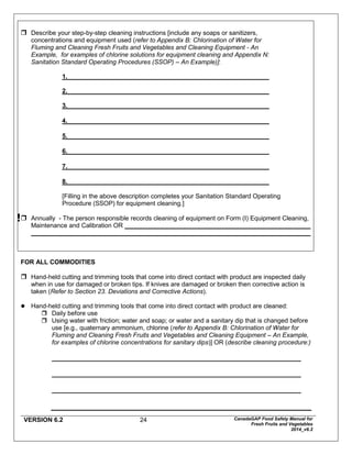 Canada Gap for Fruit and vegetables | PDF