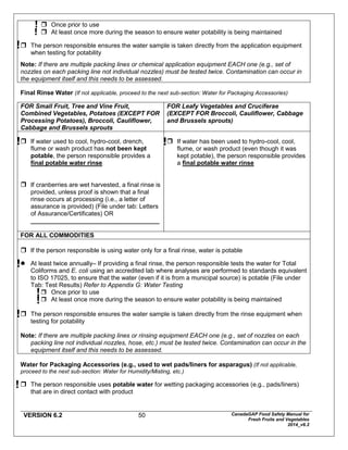 Canada Gap for Fruit and vegetables | PDF