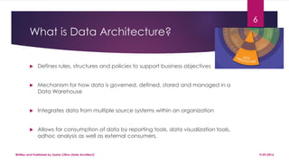 Data Architecture Process in a BI environment | PPT