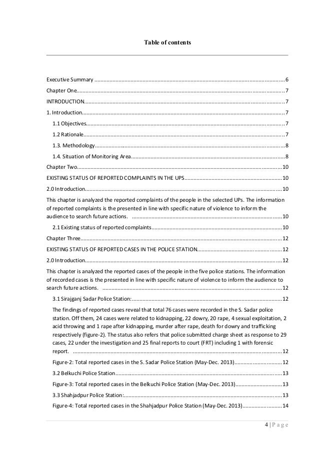 Final Report - Fact Finding Reports (7 April 2014)