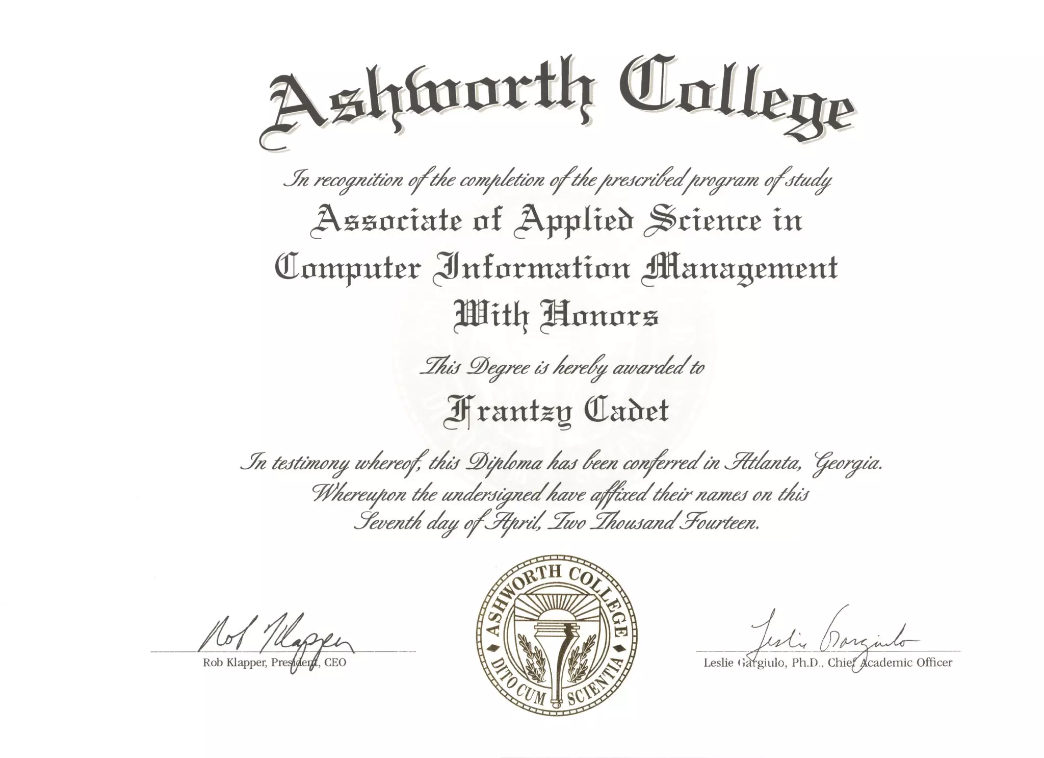 Ashworth College Degree PDF Undergraduate Education College Education