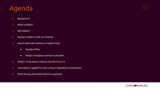 How to use KASAN to debug memory corruption in OpenStack environment ...