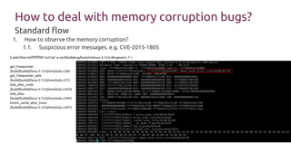 How to use KASAN to debug memory corruption in OpenStack environment ...