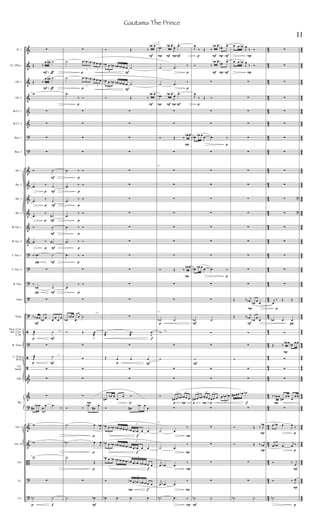 &
&
&
&
&
&
?
?
&
&
&
&
&
&
?
?
?
?
?
ã
?
ã
ã
&
&
?
&
&
B
?
?
4
3
4
3
4
3
4
3
43
43
4
3
4
3
43
4
3
4
3
4
3
4
3
4
3
4
3
4
3
4
3
4
3
43
4
3
4
3
4
3
4
3
4
3
4
3
43
4
3
4
3
4
3
4
3
4
3
4
4
4
4
4
4
4
4
44
44
4
4
4
4
44
4
4
4
4
4
4
4
4
4
4
4
4
4
4
4
4
4
4
44
4
4
4
4
4
4
4
4
4
4
4
4
44
4
4
4
4
4
4
4
4
4
4
Fl. 1
Fl. 2/Picc.
Ob. 1
Ob. 2
Bb Cl. 1
Bb Cl. 2
Bsn. 1
Bsn. 2
Hn. 1
Hn. 2
Hn. 3
Hn. 4
Bb Tpt. 1
Bb Tpt. 2
T. Tbn. 1
T. Tbn. 2
B. Tbn.
Tuba
Timp.
Fing. Cym.
Sus. Cym.
S. Dr.
R. Toms
L. Gong
B.Dr.
Clv.
Tamb.
Glk.
Vln. I
Vln. II
Vla.
Vc.
Cb.
Hp.
F
F
F
F
ƒ
ƒ
F
F
F
F
F

 F
F
l.v.
p F
l.v.
p F
p f
p
p
p
p

Œ ‰
œ œ# ˙
Œ ‰
œ œ# ˙
w




Ó ˙
.œ ‰ ˙
.œ
‰
˙
.œ
‰
˙#
Ó ˙
.œ ‰ ˙#
‰ .œb ˙

‰
.œb ˙

‰ œb œ
œb
œ
œ
œ
œ
œ
˙æ ˙

˙æ ˙



œ#
œb œ
œ
œ .œ
‰
w
w
w

˙b ˙
p
p
l.v.
N
P
p
p
p
F
p
p
p
p
p
p
p
p
p

˙ œ œb œb œb œ œb
3 3
˙ œ œb œb œb œ œb
3 3
.œ
‰ Ó




.œ ‰ Ó
.œ ‰ Ó
.œ
‰ Ó
.œ
‰ Ó
.œ ‰ Ó
.œ ‰ Ó
.œ ‰ Ó

.œ
‰ Ó

œb
œb œ
œ
œ ˙
Ó Œ œ
æ





Ó ‰
œb
œ#
œ
.˙ œ
J
œb
3
.˙b œ
J
œ
3
.˙
Œ

.˙ œb
F
F
F
F
f
p F
p
f
f
f
P f
Ó Œ ‰
œb œ
œb œ œb œb œb œ œb ˙
3
œb œ œb œb œb œ œb ˙
3
Ó Œ ‰
œb œ















˙
æ
.œ
æ J
œ

Œ œ œ œ


œ#
œb œ
œ
œ Ó
Ó œ#
œb œ
œ
œb œ œb œb œb œ œb œb œ œb œ œ3
5
œb œ œb œb œb œ œb œb œ œb œ œ3
5
œb œ œb œb œb œ œb œb œ œb œb œb œ œ3
5
Ó œb œ œb œb œb œ œ
5
œb œ œ œ
P
P
P F PF
P F P F
p
l.v.
Pp
p
p
P
P
P
P
P
75
.œb
œb œ
J
œ. .œ>
˙ .œ
‰
˙ .œ
‰
.œb
œb œ
J
œ. .œ>


Ó Œ ‰
œb œ

75







Ó Œ ‰
œb œ


75
˙b ˙
w

˙


Ó
œ# œ œb œb œ œ
3 3

75
˙ .œ
‰
˙ .œ
‰
j
œ .œb .œ
‰
j
œ .œb .œ
‰
˙b .œ ‰
F P F
F P F
F
F
p P p
F
p
p
p
p
J
œ
‰ Œ ‰
œb œ
œb . œ>
Ó ‰
œb œ
œb . œ>

J
œ
‰ Œ Ó


œb . œb œ
œ .œ ‰








œb . œb œ œ .œ ‰


˙b ˙


˙


œ# œ œb œb œ œ œ œ œ œ œb œb
3 3 3
3





˙b ˙
P
F
f
P
P
P
P
œ œ œb
J
œ
‰ Ó
œ œ œb
J
œ
‰ Ó















Œ ‰ j
œb œb œ œ
Œ ‰ j
œb
œb
œ
œ


˙


œ# œœ œb .˙b

Ó Œ ‰ J
œb
Ó Œ ‰ j
œb


˙b ˙

P
P
P
P
p
p
p
p










 ?
 ?





j
œ
‰ Œ Œ
œb œ œ

Œ ‰
œb œ
œb
œ œ



‰ œb œ
œ#
œ œ
œ
œ œ

œ œb œ
J
œ
‰
œ œb œ
j
œ ‰
Ó ‰ j
œ
Ó ‰ J
œ
.˙b
11
Gautama The Prince
 