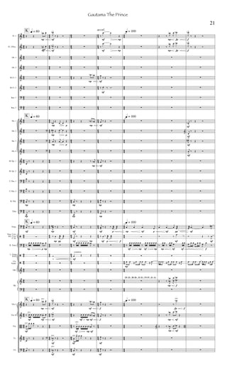 &
&
&
&
&
&
?
?
&
&
&
&
&
&
?
?
?
?
?
ã
?
ã
ã
&
&
?
&
&
B
&
?
4
3
4
3
4
3
4
3
43
4
3
4
3
4
3
4
3
4
3
43
4
3
4
3
4
3
43
4
3
4
3
4
3
4
3
4
3
4
3
4
3
4
3
4
3
4
3
4
3
4
3
4
3
43
43
4
3
4
4
4
4
4
4
4
4
44
4
4
4
4
4
4
4
4
4
4
44
4
4
4
4
4
4
44
4
4
4
4
4
4
4
4
4
4
4
4
4
4
4
4
4
4
4
4
4
4
4
4
4
4
44
44
4
4
4
3
4
3
4
3
4
3
43
4
3
4
3
4
3
4
3
4
3
43
4
3
4
3
4
3
43
4
3
4
3
4
3
4
3
4
3
4
3
4
3
4
3
4
3
4
3
4
3
4
3
4
3
43
43
4
3
4
5
4
5
4
5
4
5
45
4
5
4
5
4
5
4
5
4
5
45
4
5
4
5
4
5
45
4
5
4
5
4
5
4
5
4
5
4
5
4
5
4
5
4
5
4
5
4
5
4
5
4
5
45
45
4
5
4
4
4
4
4
4
4
4
44
4
4
4
4
4
4
4
4
4
4
44
4
4
4
4
4
4
44
4
4
4
4
4
4
4
4
4
4
4
4
4
4
4
4
4
4
4
4
4
4
4
4
4
4
44
44
4
4
Fl. 1
Fl. 2/Picc.
Ob. 1
Ob. 2
Bb Cl. 1
Bb Cl. 2
Bsn. 1
Bsn. 2
Hn. 1
Hn. 2
Hn. 3
Hn. 4
Bb Tpt. 1
Bb Tpt. 2
T. Tbn. 1
T. Tbn. 2
B. Tbn.
Tuba
Timp.
Fing. Cym.
Sus. Cym.
S. Dr.
R. Toms
L. Gong
B.Dr.
Clv.
Tamb.
Glk.
Vln. I
Vln. II
Vla.
Vc.
Cb.
Hp.
q = 80
q = 80
q = 80
q = 80
P
P
P
P
F
P p P
pizz.
P
pizz.
F P
pizz.
F
K
K
K
K
Œ Œ
œb . œ.
Œ Œ œb . œ.







 ?
 ?
 ?
j
œ
‰ Œ Œ
j
œ
‰ Œ Œ
J
œ
‰ Œ Œ
J
œ
‰ Œ Œ
j
œ ‰ Œ Œ
j
œ
‰ Œ Œ
j
œ ‰ Œ Œ

‰
œ œ œ œ œ œ œb œ





Œ Œ
œb . œ.
‰ œ œ œ œ œ œ œb . œ.
œ
œ œ
J
œ
‰ Œ
j
œ
‰ Œ Œ ?
j
œ ‰ Œ Œ
F
F
P
P
P
P
P 
N
F
F
pizz.
F
pizz.
F
p
p
p
J
œb>
‰ Œ Ó
J
œb>
‰ Œ Ó






j
œb
Œ j
œ œ
Œ
J
œ# Œ J
œ œ Œ
j
œ Œ
j
œ œ Œ







J
œœ# ‰ Œ Ó
‰ œ j
œæ ˙æ

˙




J
œb>
‰ Œ Ó
J
œb>

J
œb ‰ Œ Ó
J
œb ‰ Œ Ó
P
P
P
P
P
F
r. sh.
F P
F
F
F P F
pizz.
F P F
pizz.
F
F
DAMPEN




Œ Œ
œb . œb .



Œ Œ œb . œb .



Œ Œ ‰ j
œb .



j
œ ‰ Œ Œ
j
œ
‰ Œ Œ
j
œ ‰ Œ Œ
j
œ ‰ Œ Œ
‰
œ œ œ œ œ œ
J
œb
‰
œ Œ Œ




Œ Œ
œb . œb .
Œ œ œ œ œ œb . œb .
‰ œ
>
œ œ œ œ œ
j
œb . ‰
œ
œ> œ
J
œ
‰ Œ
j
œ ‰ Œ Œ
F
F
accel.
F
F
F
F
P
P
F p
l.v.
F p f
f
f
F
F
P
P
‰
.œ ˙
Œ
‰
.œ ˙
Œ


J
œ
‰ Œ Ó.
‰ œ- ‰ Ó.


j
œ ‰ Œ Ó.



j
œ ‰ Œ Ó.



J
œ ‰ Œ Ó.
j
œ
‰ Œ Ó.
j
œœ ‰ Œ ‰ j
œæ ˙æ
‰ œ j
œæ .˙æ






J
œ
‰ Œ Ó.
j
œ ‰ Œ Ó.

J
œ ‰ Œ Ó.
J
œ ‰ Œ Ó.
q = 100
q = 100
q = 100
q = 100
P F p
F P F P
P
Dn-Db, Bn-Bb, En-Eb, F#-Fn, An-Ab
150








150










150
œ œ .œ j
œ

‰
œ œ œ œ œ œ
‰
œ œ œ œ œ œ

œ œ  œ œ œ œ  .
J
œ



150


 &


P
P
Í
Í
F 
l.v.
F
P F F
P f
Í f
arco
P F
P F
Œ ‰ J
œb .
J
œ. .œb-
Œ ‰ J
œb .
J
œ. .œb-







 &








œ œ
j
œ .œæ
Ó ‰
.œ
‰
œ œ
‰
œ œ .œ œ œ

œ œ œ  œ œ œ œ  .
J
œ

Œ ‰
J
œ
œb
b
J
œ
œ
.
.
œ
œb
b

Ó ‰
.œb-
Œ ‰ J
œb œ œb
Œ
Œ ‰
J
œb œ œb Œ B


f
f
F
F
F
F
F
F
f
J
œb>
‰ Œ Ó
J
œb>
‰ Œ Ó






j
œb
>.
‰ Œ Ó
j
œ
>
‰ Œ Ó
J
œ#>
‰ Œ Ó
j
œ
>
‰ Œ Ó






j
œæ .œ .œ J
œ#
Ó Œ ‰
J
œ
œ œ œ œ œ œ
J
œ œ
‰

.œ œ .œ œ œ œ œ  œ œ








21
Gautama The Prince
 