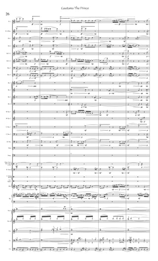 &
&
&
&
&
&
?
?
&
&
&
?
&
&
?
?
?
?
?
ã
?
ã
ã
&
&
?
&
&
&
?
?
Fl. 1
Fl. 2/Picc.
Ob. 1
Ob. 2
Bb Cl. 1
Bb Cl. 2
Bsn. 1
Bsn. 2
Hn. 1
Hn. 2
Hn. 3
Hn. 4
Bb Tpt. 1
Bb Tpt. 2
T. Tbn. 1
T. Tbn. 2
B. Tbn.
Tuba
Timp.
Fing. Cym.
Sus. Cym.
S. Dr.
R. Toms
L. Gong
B.Dr.
Clv.
Tamb.
Glk.
Vln. I
Vln. II
Vla.
Vc.
Cb.
Hp.
~~~~~~~~~~~~~~~~~~~
Ÿ~~~~~~~~~~
Ÿ~~~~~~~~~~~~~~~
Ÿ~~~~~~~~~~~~~~~~~
Ÿ~~~~~~~~~~~~~

Ÿ~~~~~~~~~~~~~~~~~~~~~~~~
Ÿ~~~~~~~~~~~~~~~~~~~
Ÿ~~~~~~~~~~~~~~~~~~~~~~~~
Ÿ~~~~~~~~~~~~~~
Ÿ~~~~~~~~~~~~~
Ÿ~~~~~~~~~~
Ÿ~~~~~~~~~~~~
Ÿ~~~~~~~~~~~~
f
f
f
f
F
F
ƒ
ƒ
F P
F P
P
P f
p
p
F
F
F
F P
P

P
p
œ œ œ
‰
.œ>
.œ
‰ Ó
‰
.œ> ˙
Œ
œ>
J
œ .œ>
œ j
œ œb j
œ# œ j
œn .œ#
Ó
œ j
œ œb j
œ# œ j
œn .œ#
Œ
.œb> œ.
j
œ
>
œ ‰ œ
>
œ œ# œ
j
œ
>
œ ‰ œ
>
œ œ# œ
.œ œ ˙ Œ

Ó Œ œ# œ#



.œ
‰ Ó
Œ ‰
œ> œ œ .œ œ
Œ ‰ J
œ> ˙


˙ .œ
J
œ
.œ
J
œ# ˙


œ .œ œ .œ# œ .œ œ .œ
œ# œ œ> œ œ œ# œ> œ œ œ œ> œ œ
œ
œ> œ

ww
˙ ˙ ˙ ˙
w
w˙ ˙
>
j
œ .œ ˙w
œ
>
œ œ# œ œ
>
œ œ œ
f
f
f
ƒ
F
F
f P
P ƒ
F
P
F
l.v.
F P
P

p
P
P
Ó ‰ .œ>
œ> œ œb œ œb
J
œ
‰ Œ
3
.œ
J
œb> .œ
J
œ>
.œ
J
œb> ˙
Œ
.œb> œ. œb . œ. œb . œ.
Œ
œb . œ. œb . œ.
Œ Œ ‰ J
œ>
œ# œ œ
>
œ
j
œ ‰ Œ
œ# œ œ
>
œ
j
œ ‰ Œ


œ œ# œ# œ .œ ‰
 &
Ó Œ ‰
J
œ
>


.œ
‰ Œ
œ> œ œ œ
J
œ
‰ Œ
j
œ
˙


˙
J
œ .œ
.œ
J
œ# ˙


.œ œ .œ# œ .œ œ .œ œ
œ# œ œ œ œ œ œ# œ œ œ œ œ œ# œ œ

.˙ œ .œw
˙ ˙ ˙ ˙
w
.œ
j
œN
> j
œ .œb
>
.œ
J
œb
>
˙
ww
œ# œ œ
>
œ œ œ œ œ
F
F
ƒ
F
P
P
P
p P
F
P F
P F P
F P F
P
P
P
p
p
P

P
185
œ œ œ œ œ œ œ œ
Œ ‰ J
œ> .œ
‰
œ œ# œ œ> œ œ œ
œ ‰ J
œ> œN œ œ œ

.œ œb . œ. œb . œ. œb . œ. œ. œb . œ œ
j
œ
>
œ œ# œ
j
œ Œ œa œ
j
œ
>
œ œ# œ
j
œ Œ œa œ
185

˙#
J
œ ‰ Œ
Ó Œ ‰ j
œ#
Œ ‰ j
œ ˙#
.œ œb . œ. œb . œ. œb . œ. œ. œb . œ œ

Ó
˙b
.œ
‰ Ó
J
œ
‰ œ  œ ˙

185


‰
œ œb œ .œ œ œ


.œ# œ .œ œ .œ œ œ
œ œ# œ œ# œ œ# œ œ œ œ œ œ œ œ œ

185
ww
˙ ˙ ˙ ˙
w
w
w
œ œ# œ ‰ Œ ‰ j
œœ œN>
Œ J
œ
> ‰ Œ
j
œ
>
œ œ# œ
j
œ
>
œ œ
>
œ
ƒ
F
P
f P
P
p P
F
P
P
F F P
F f
f
P
P
p
p
˙ œ œ# œ# œ œ œ œ œ

.œ ‰ Œ ‰  R
œ>
œ œ œ œ œ œ ‰
œ œ
Ó Œ ‰ J
œ
œ œ
œ^
‰ Œ ‰ J
œ
j
œ# œ œ
>
œ œ Œ
j
œ# œ œ
>
œ œ Œ
Ó Œ œ
Œ ‰ j
œ# ˙
w
w
j
œ
‰ œ^
Ó

.œ
‰ Œ œ  œ

.œ
‰ Œ œ  œ



.œ J
œ# .œ œ œb


.œ œ œ œ œ# œ# œ œ œ œ œ
.œ œ œ œ# œ œ œ œ œ

ww
˙ ˙ œ œ œ œ
w
w
w
 œ# œ Œ Œ ‰ j
œ
J
œ
> Œ J
œ
> Œ
œ
>
œ
>
j
œ# œ œ
>
œ .œ œ œ
P
P
f p
f p
P
P
P
P
p F
P f
F
P
F
l.v.
F p
F
F P
F F
P
p
p
p




p
p
.œN
‰ Œ ‰ J
œ
Ó Œ ‰ j
œ
.œ  R
œ> ˙
œ> œ œ# œ œ œ .œ ‰
J
œ^
‰ Œ Œ ‰ J
œ
J
œ^
‰ Œ Œ ‰ j
œ
œ
>
œ œ# œ œ
>
œ .œ ‰
œ
>
œ œ# œ œ
>
œ .œ ‰
˙
J
œ Œ J
œ
˙
j
œ Œ
J
œ#
˙
j
œ Œ
J
œ
˙
j
œ Œ j
œ#
Œ ‰ j
œb
œb^
Œ
Ó ‰ j
œN
œN^
˙b .œ
‰
Ó Œ ‰
J
œ.
˙ .œ
‰


˙
J
œ .œæ
w


.œN ‰ Œ œ
˙#
œ# œ œ œ œ œ œ œ#

ww
j
œ .œ ˙
w
w
w
 œ#
>
œ
>
Œ Ó
œ
>
œ
> ‰ J
œ>
Œ J
œ>
‰
œ
>
œ œ# œ œ
>
œ œ œ œ
>
œ
26
Gautama The Prince
 