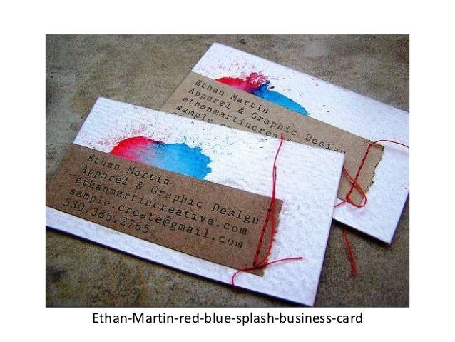 60 contoh desain kartu nama yang unik dan tidak biasa