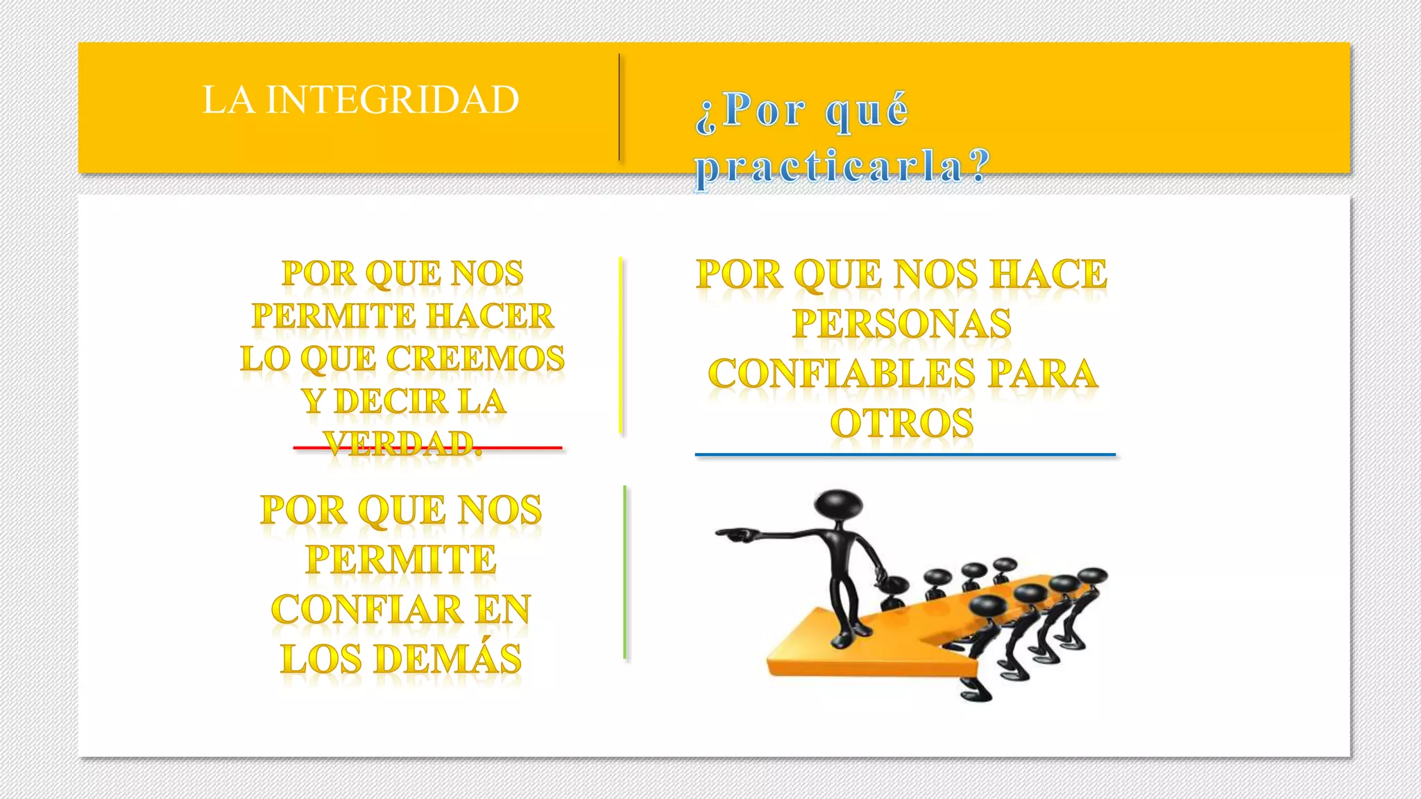 Principio de integridad_presentación. | PPTX