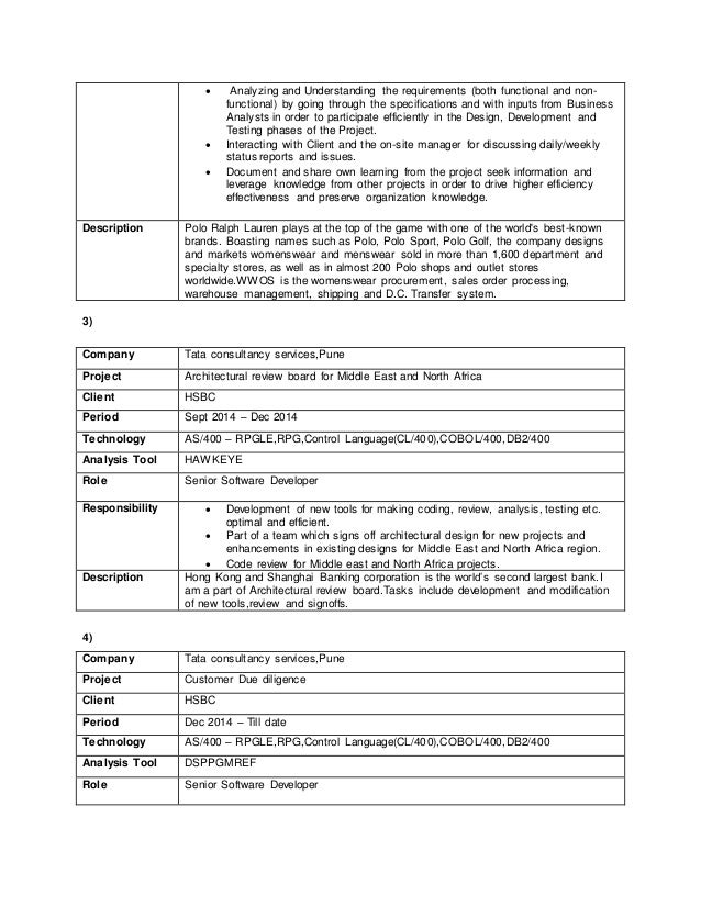 as400 resume samples