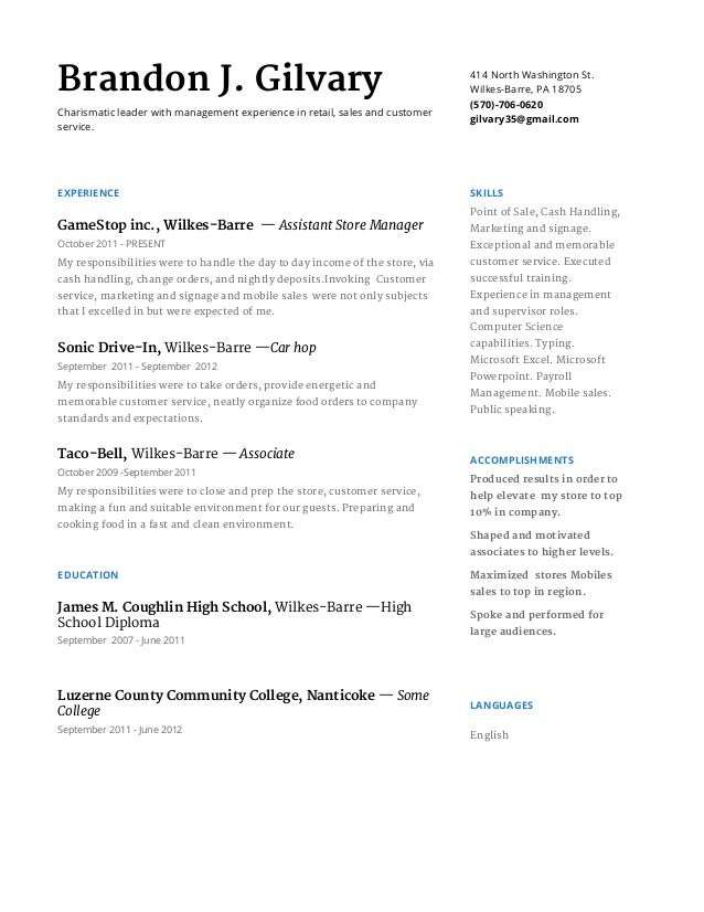resume 4