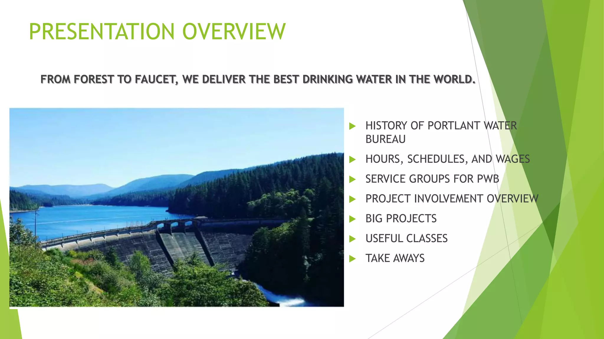 PORTLAND WATER BUREAU 0 [Autosaved] | PPTX