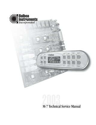 2003
M-7 Technical Service Manual
 