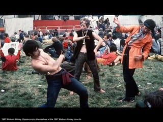 1967 Woburn Abbey. Hippies enjoy themselves at the 1967 Woburn Abbey Love In. 
 