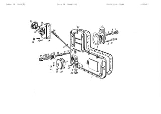 TAMPA DE INSPEÇÃO TAPA DE INSPECION INSPECTION COVER 600D-B7
 