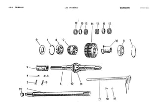 t i A U PKIMMKIU LJt PRIMÁRIO MAINSHAFI 6Ü0D-D11
 