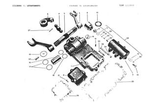 CILINDRO DL LEVANTAMENTO C i L l N U K U U t L t V A N I A M i L N I U Llrl LíLiHUtK
 