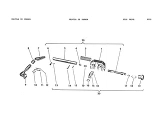 VÁLVULA DE PARADA VÁLVULA DE PARADA STOP VALVE 600D
 