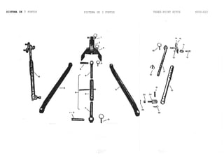 SISTEMA DE 3 PONTOS SISTEMA DE 3 PUNTOS THREE-POINT HITCH 600D-E22
 