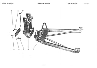 GANCHO DE TRAÇÃO GANCHO DE TPACCION TRAILER HITCH 600D-E24
 