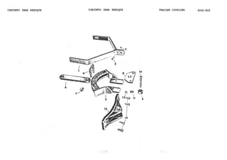 CONJUNTO PARA REBOQUE CONJUNTO PARA REBOQUE TRAILER COUPLING 600D-E26
 