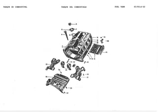 TANQUE DE COMBUSTÍVEL TANQUE DEL COMBUSTIBLE FUEL TANK 60/80id-G2
 