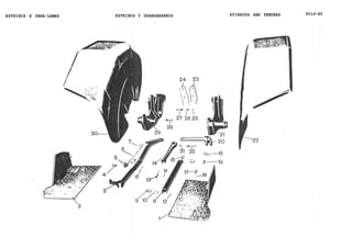 ESTRIBOS E PARA-LAMAS ESTRIBOS Y GUARDABARROS STIRRUPS AND FENDERS 80id-H5
 