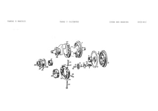 TAMPAS E MANCAIS TAPAS Y COJINETES COVER AND BEARING 600D-B12
 