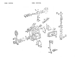 BOMBA INJETORA BOMBA INYECTORA
 