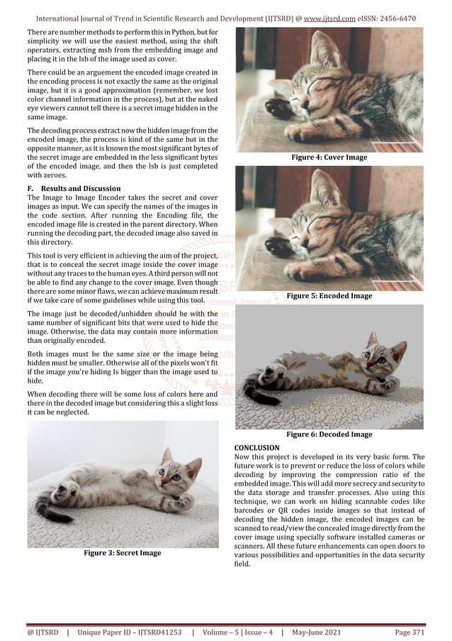 Image to Image Encoder using Least Significant Bit | PDF | Computing ...