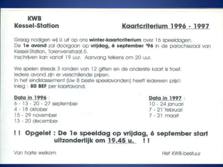 60 jaar KWB Kessel-Station