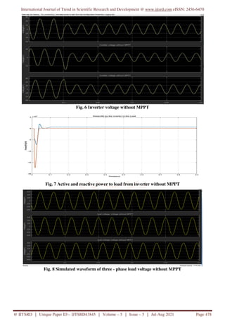 Modeling and Simulation of Grid Connected PV System | PDF