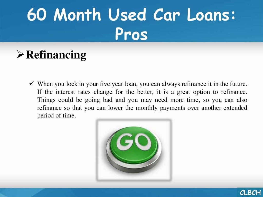 60 month used car loan