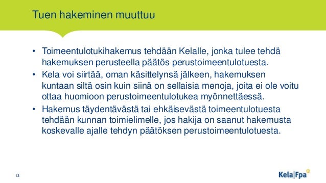 Takuueläke hakemus